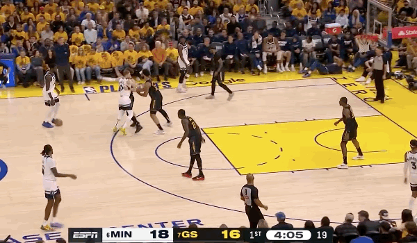 半岛体育-勇士&森林狼首节合砍55分,刷新本轮系列赛首节最高分